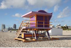 Photo Textures of Lifeguard Kiosk